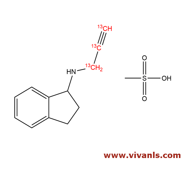 Stable Isotope Labeled Compounds-Rasagiline Mesylate 13C3-1663328421.png